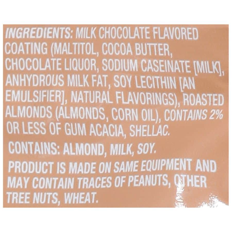 slide 5 of 5, Nice! No Sugar Added Almonds Chocolate, 3.5 oz