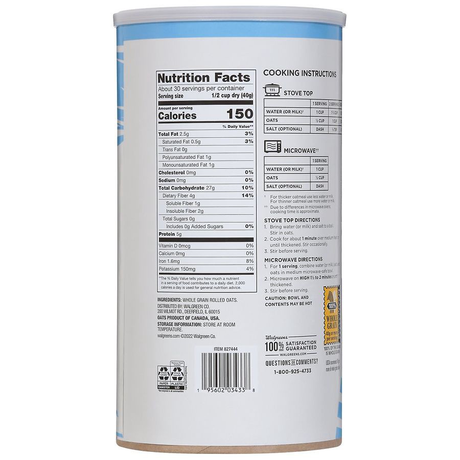 slide 2 of 4, Nice! Quick Oats, 42 oz