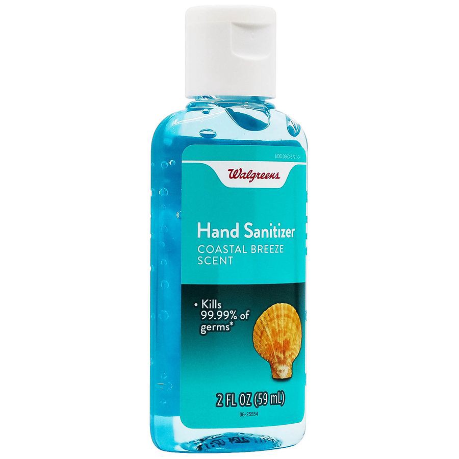 slide 2 of 4, Walgreens Hand Sanitizer Coast Breeze, 2 fl oz
