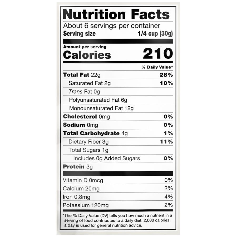 slide 3 of 5, Nice! Pecans Halves Unsalted, 6 oz