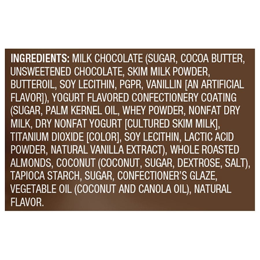 slide 4 of 5, Nice! Almonds Milk Chocolate Coconut, 4 oz