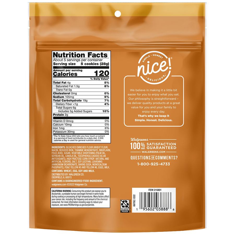 slide 5 of 5, Nice! Mini Cookie Bites Butter, 5 oz