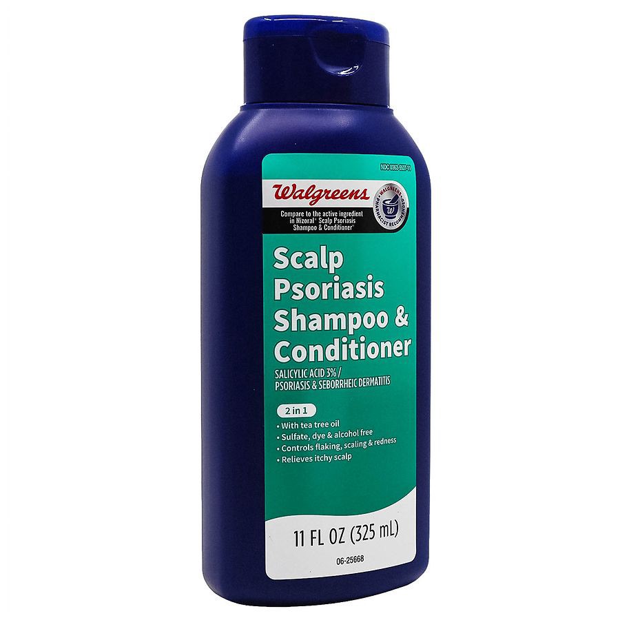 slide 3 of 5, Walgreens Scalp Psoriasis Shampoo & Conditioner, 11 fl oz