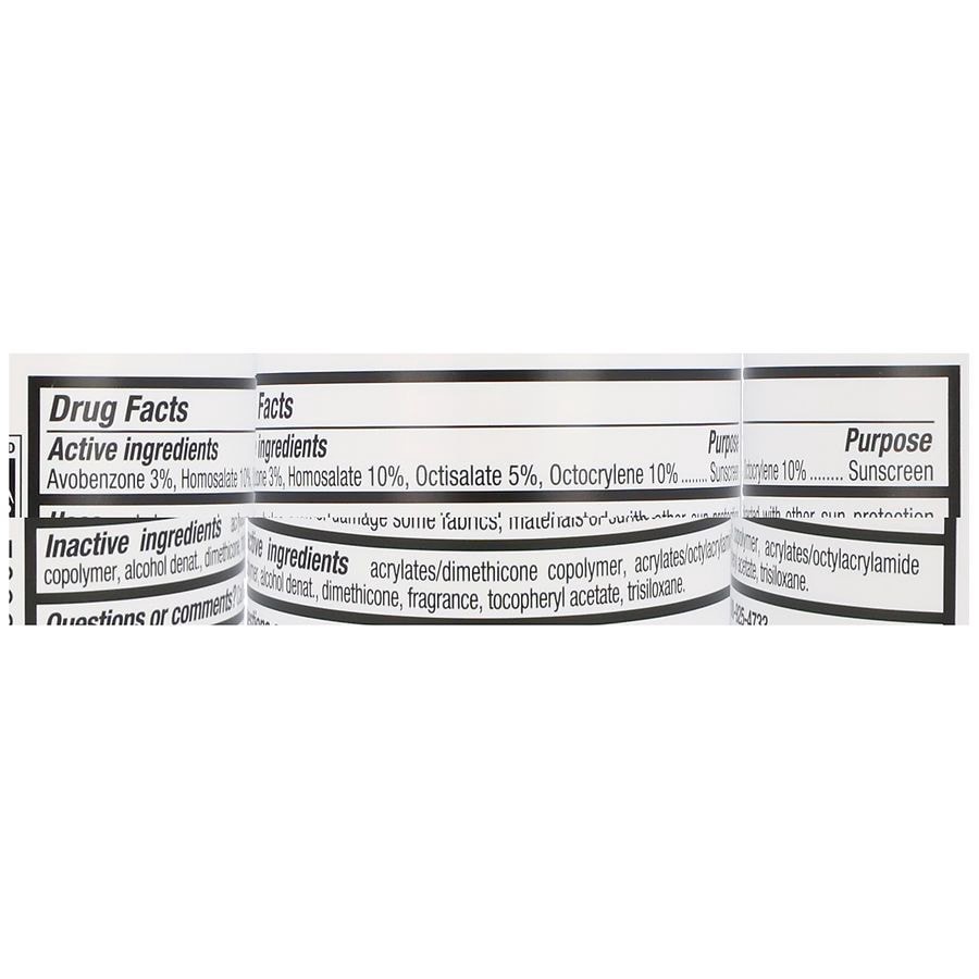 slide 5 of 5, Walgreens Sheer Face Mist Sunscreen SPF 55, 3.4 oz