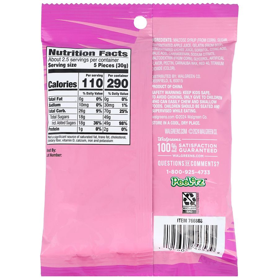 slide 4 of 5, Nice! Peelable Candy, 2.82 oz