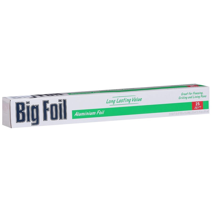 slide 4 of 5, Walgreens Aluminum Foil 25 Square Feet, 1 ct