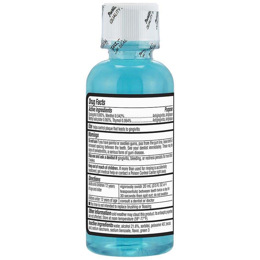 slide 2 of 2, Walgreens Mouthwash Mint, 3.2 fl oz