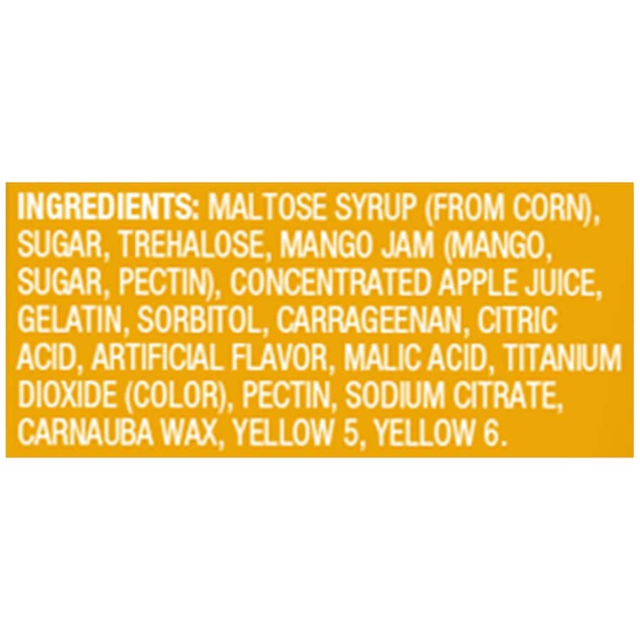 slide 5 of 5, Nice! Gummy Mango Peelable Candy, 2.82 oz