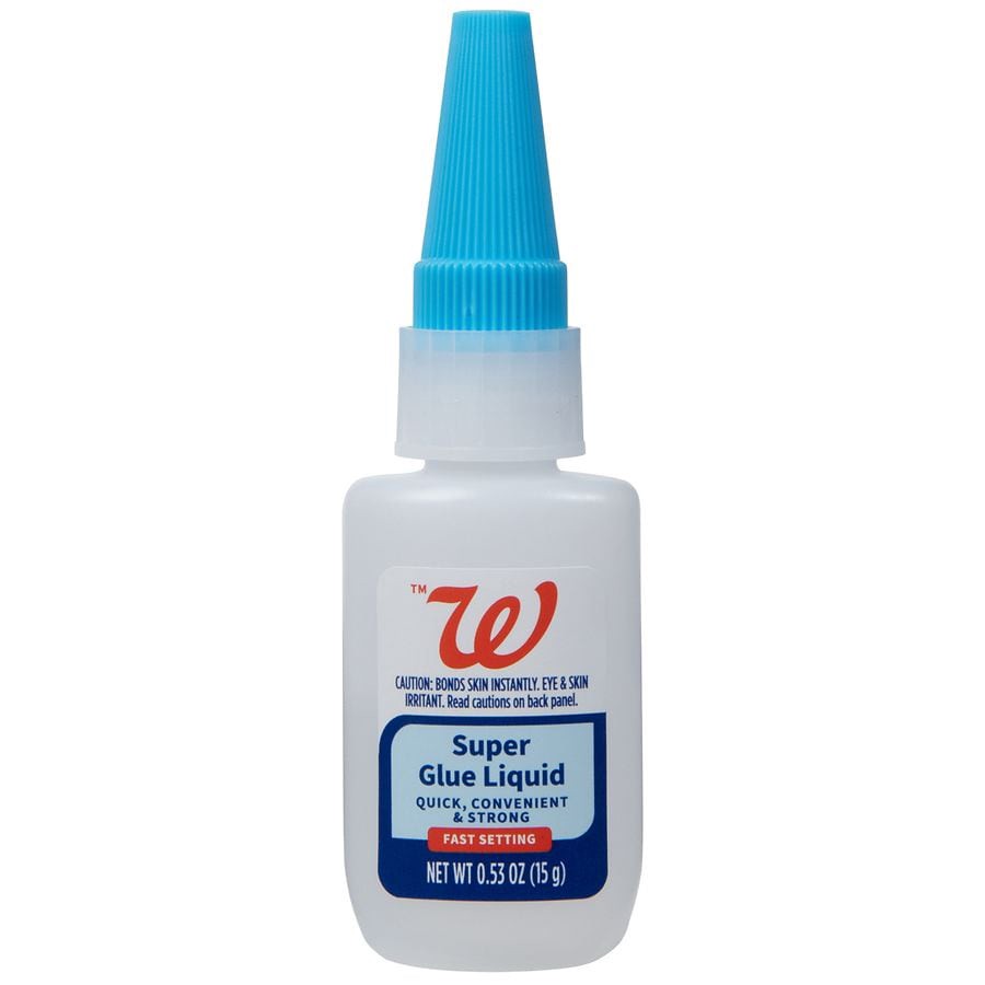 slide 2 of 3, Walgreens Super Glue Liquid, 0.53 oz