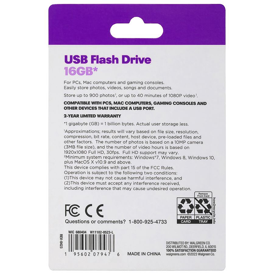 slide 2 of 2, Infinitive USB Flash Drive 16GB, 16 GB