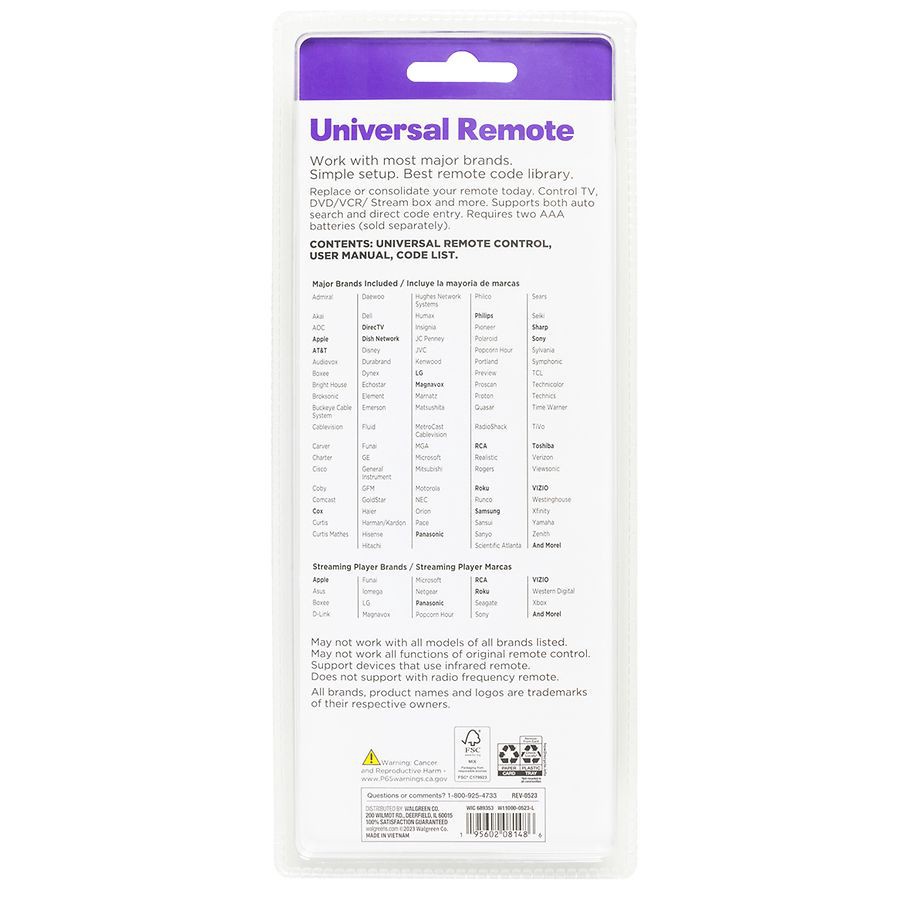 slide 3 of 4, Infinitive Universal Remote, 1 ct