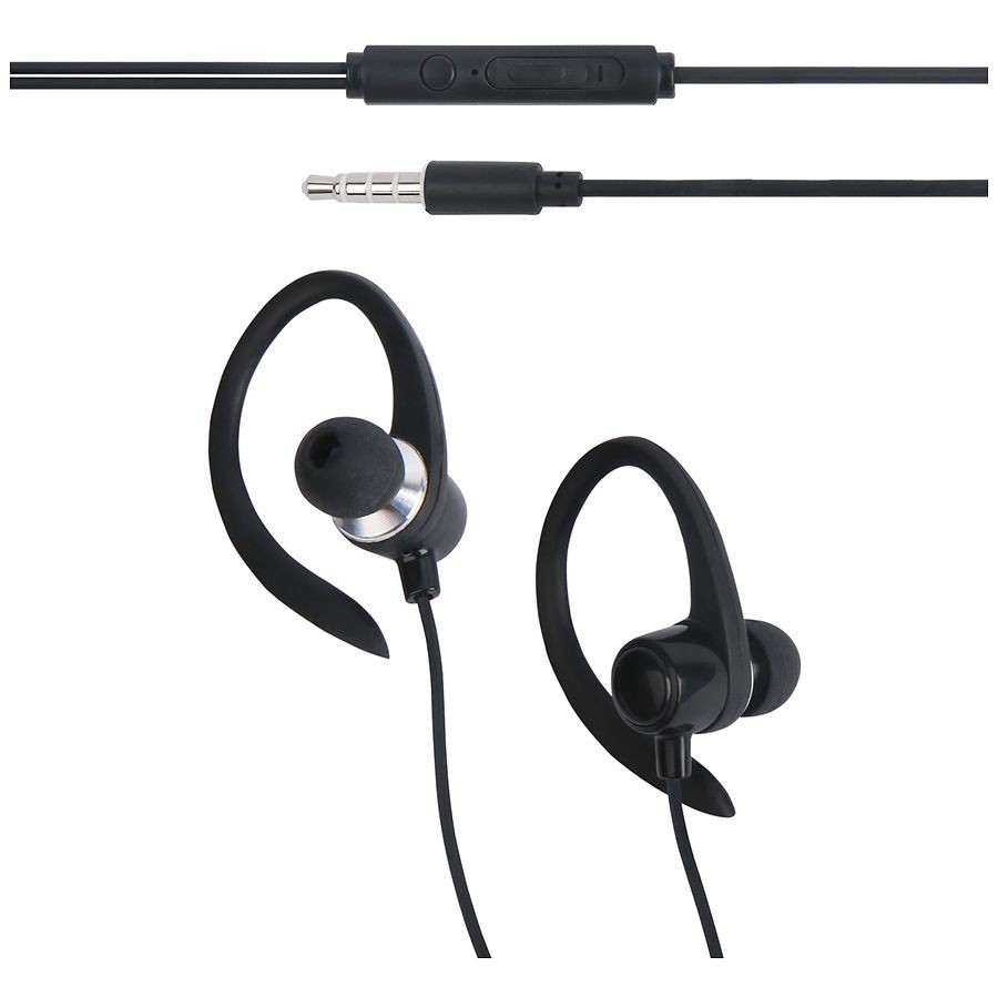 slide 2 of 3, Infinitive Active Earbuds With Mic, 1 ct