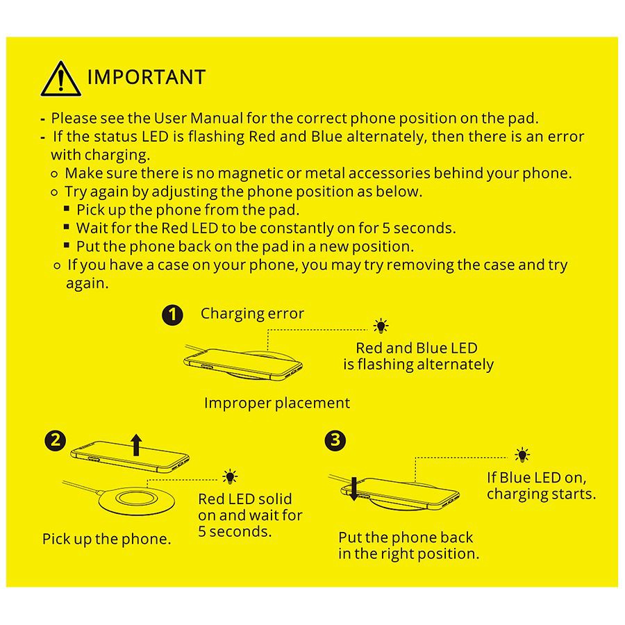 slide 3 of 4, Infinitive Wireless Charging Pad 15W Fast Charging, 1 ct