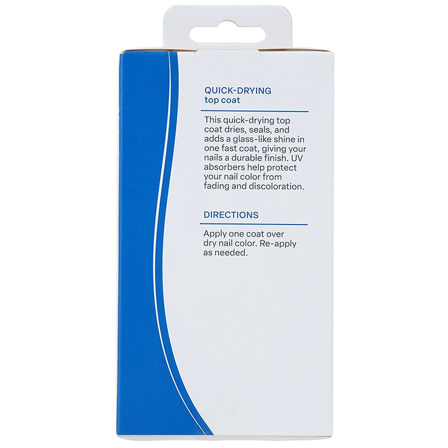 slide 5 of 5, Walgreens Beauty Quick-Drying Top Coat, 0.54 fl oz