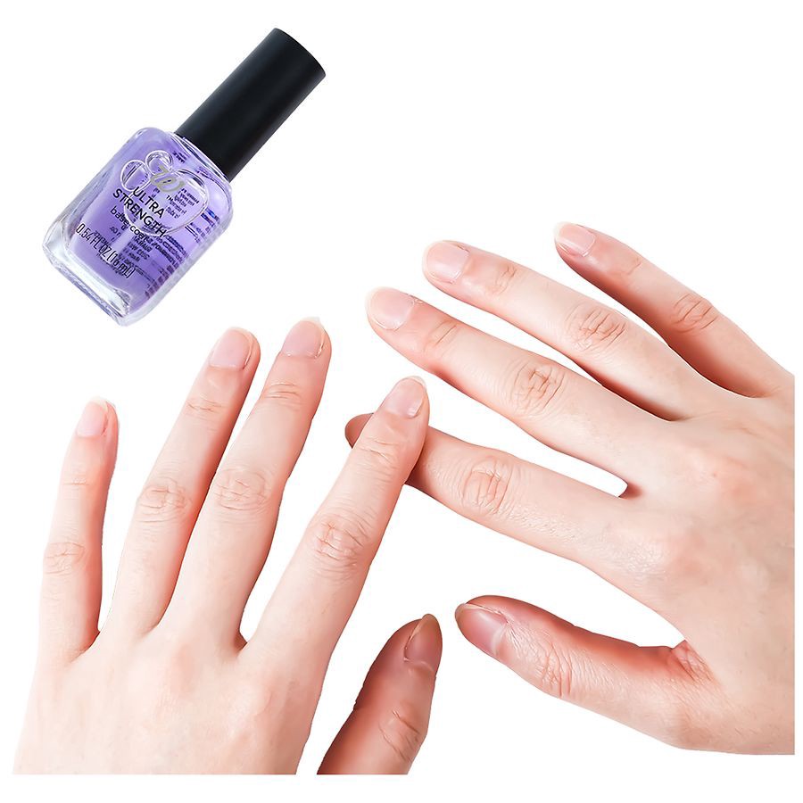 slide 5 of 5, Walgreens Beauty Ultra Strength Base Coat, 0.54 fl oz