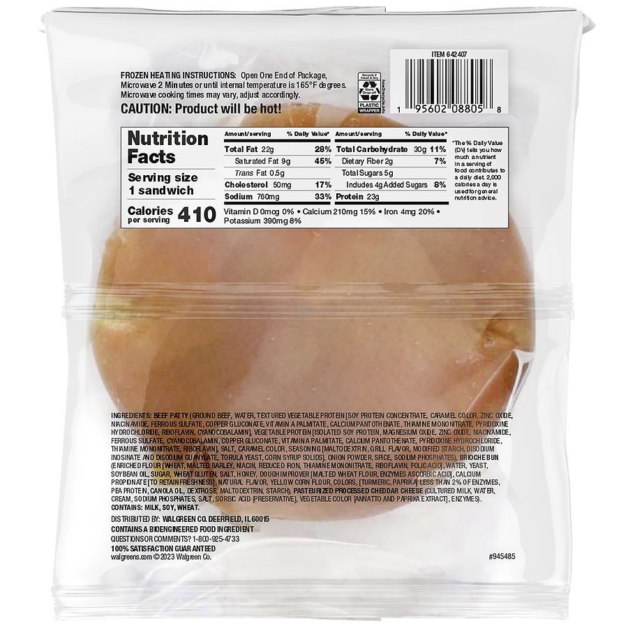 slide 3 of 5, Nice! Cheeseburger, 5.5 oz