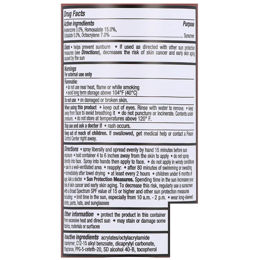 slide 4 of 5, Walgreens 50 Premium Moisturizing Continuous Spray Sunscreen, 6 oz