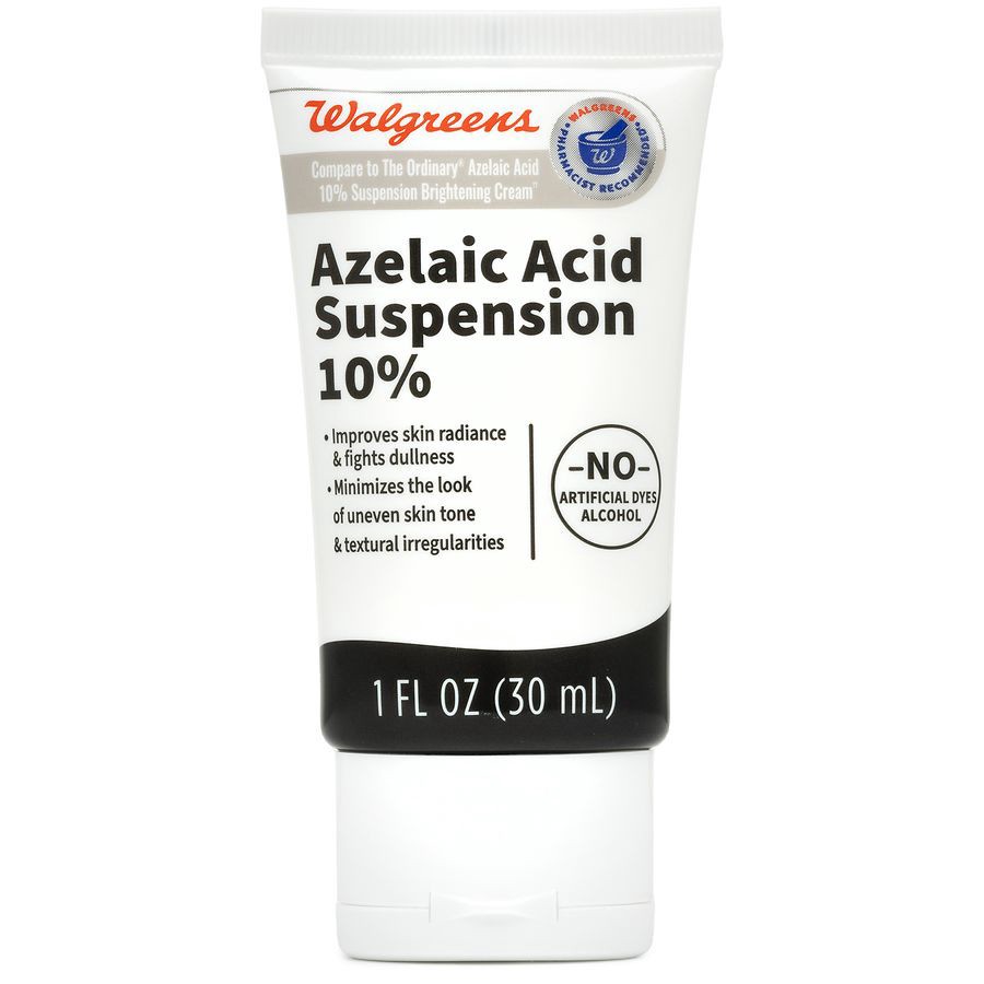 slide 3 of 4, Walgreens Azelaic Acid Suspension 10%, 1 fl oz