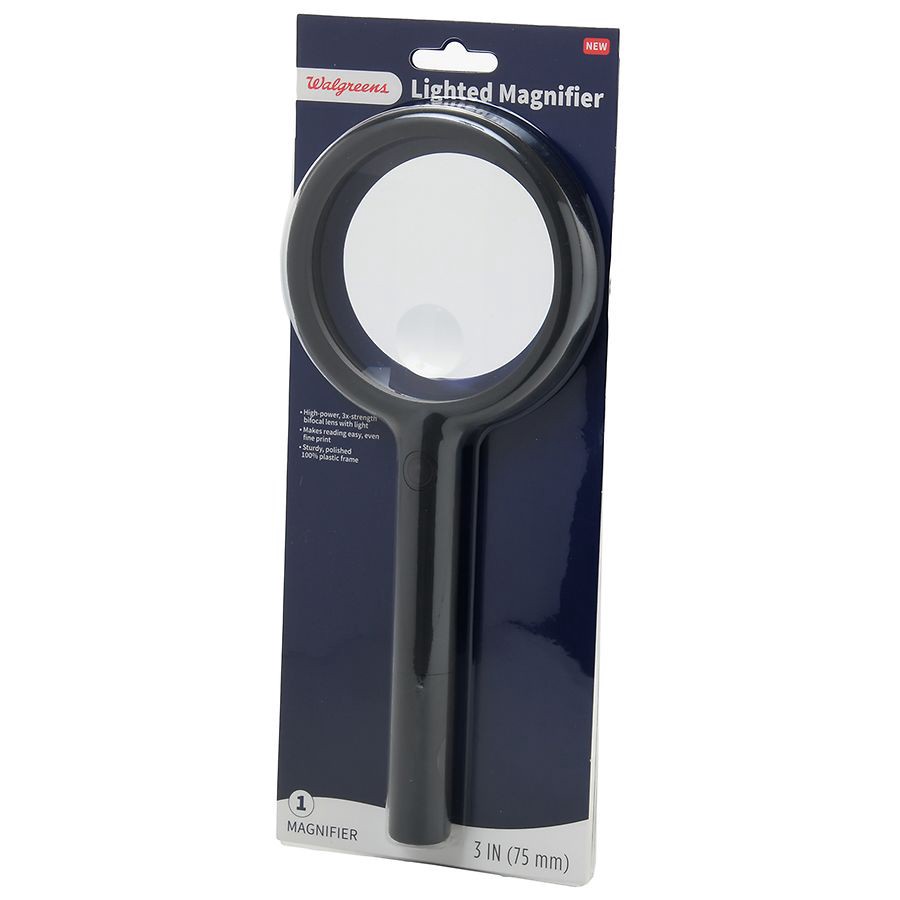 slide 3 of 3, Walgreens Lighted Magnifier, 1 ct