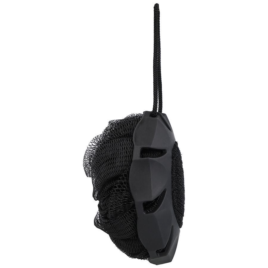 slide 3 of 5, Walgreens Men's 2-In-1 Bath Pouf, 1 ct