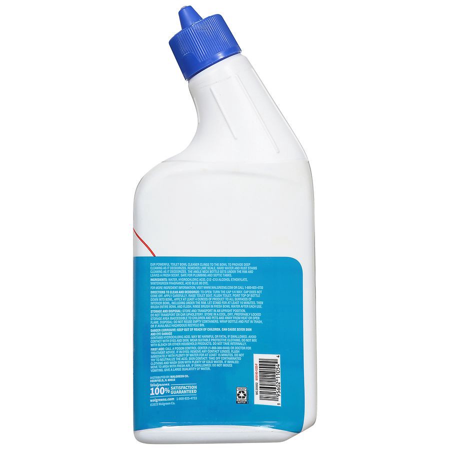 slide 3 of 3, Walgreens Toilet Bowl Cleaner, 24 fl oz