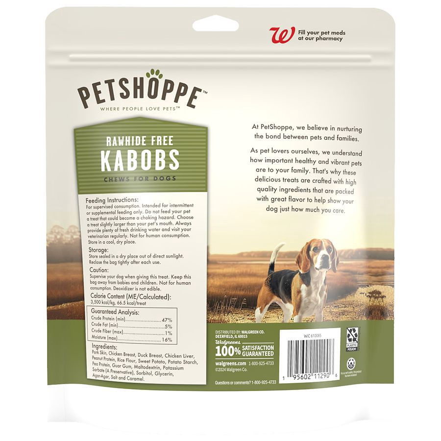 slide 4 of 4, PetShoppe Premium Kabobs, 18 ct