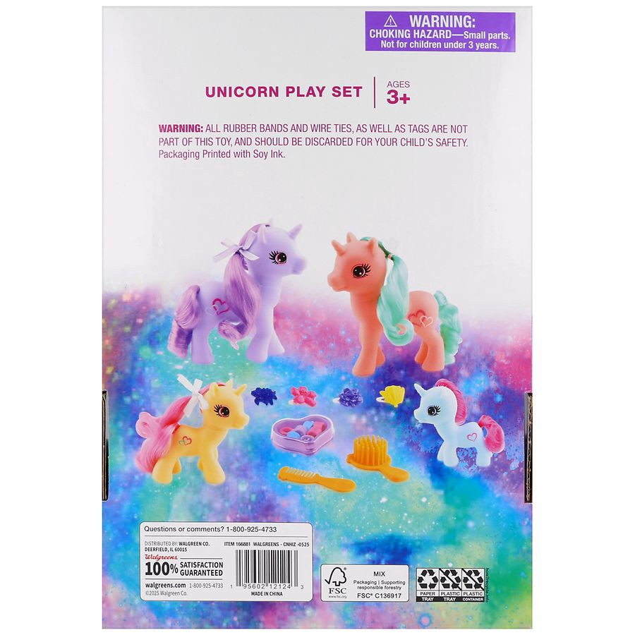 slide 3 of 4, Rainbow Dreams Unicorn Play Set, 1 ct