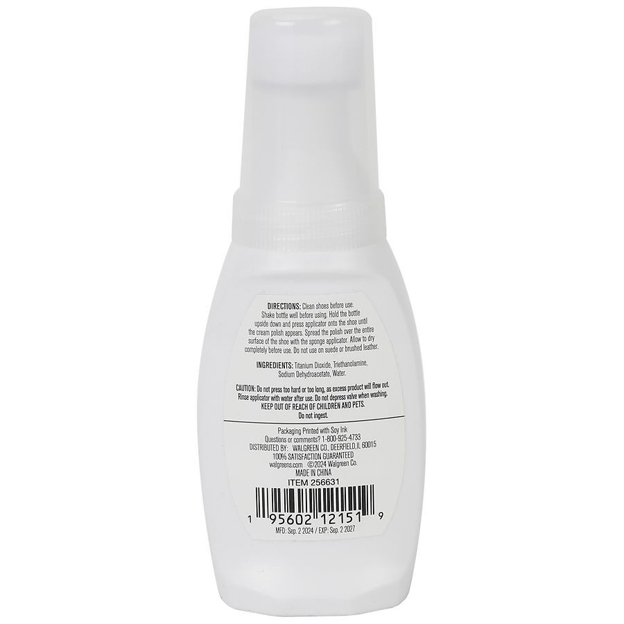 slide 3 of 3, West Loop Liquid Shoe Polish White, 2.5 fl oz