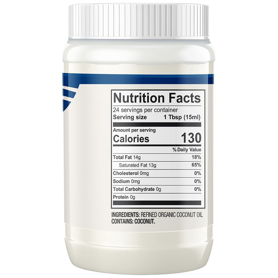 slide 2 of 2, Nice! Organic Refined Coconut Oil - 12 fl oz, 12 fl oz