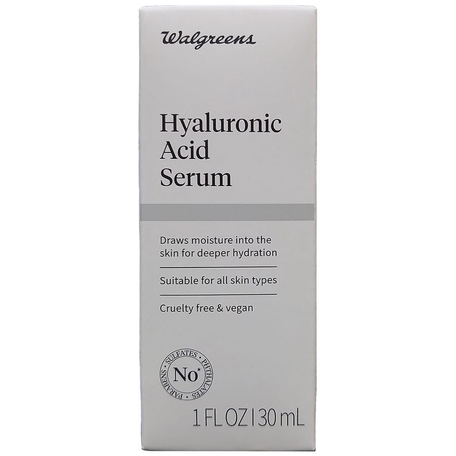 slide 3 of 3, Walgreens Hyaluronic Acid Serum, 1 fl oz