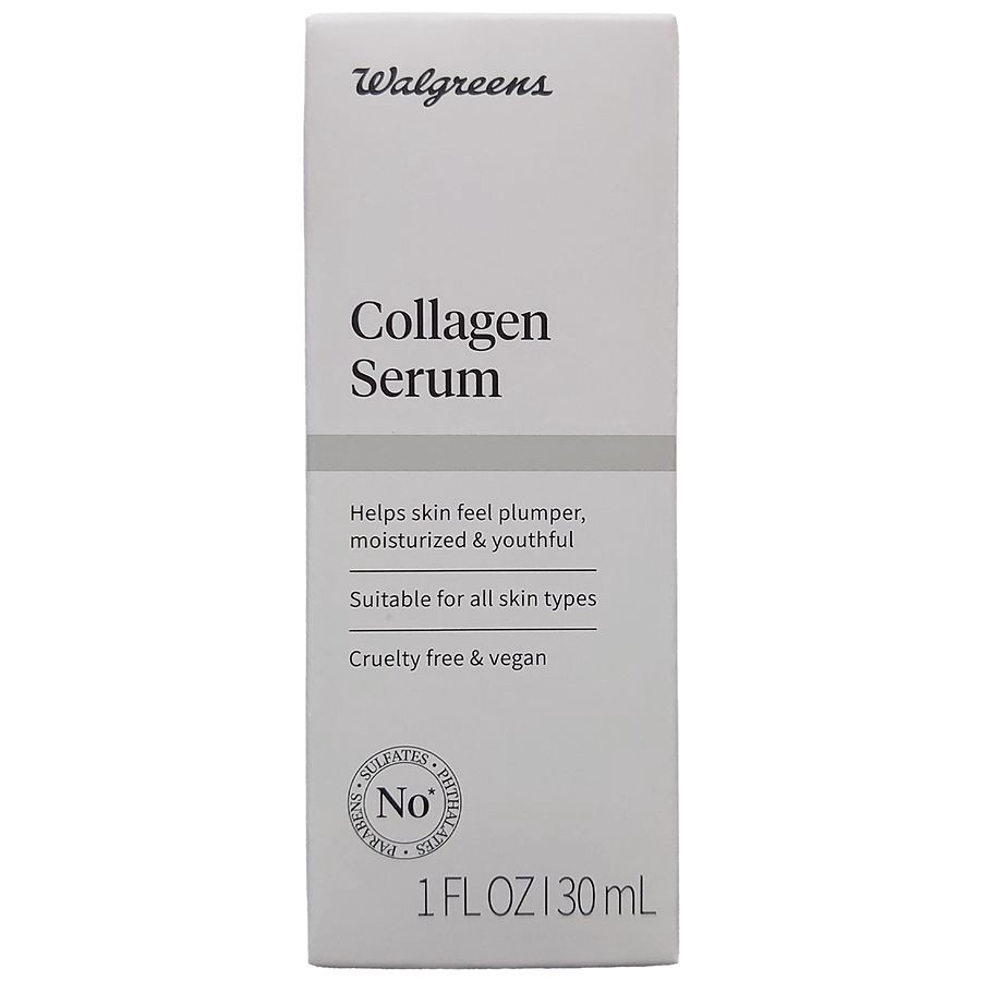 slide 2 of 3, Walgreens Collagen Serum, 1 fl oz