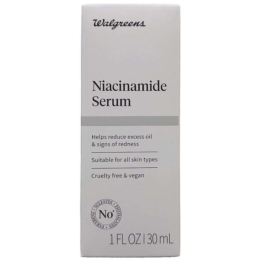 slide 3 of 3, Walgreens Niacinamide Serum, 1 fl oz