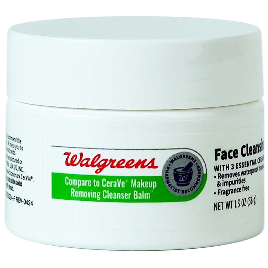 slide 2 of 5, Walgreens Makeup Removing Cleansing Balm, 1.3 oz
