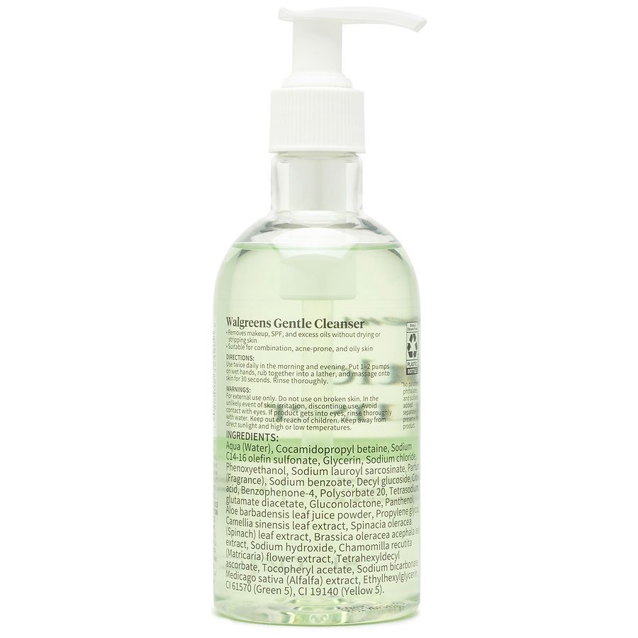 slide 2 of 4, Walgreens Gentle Cleanser, 8 fl oz