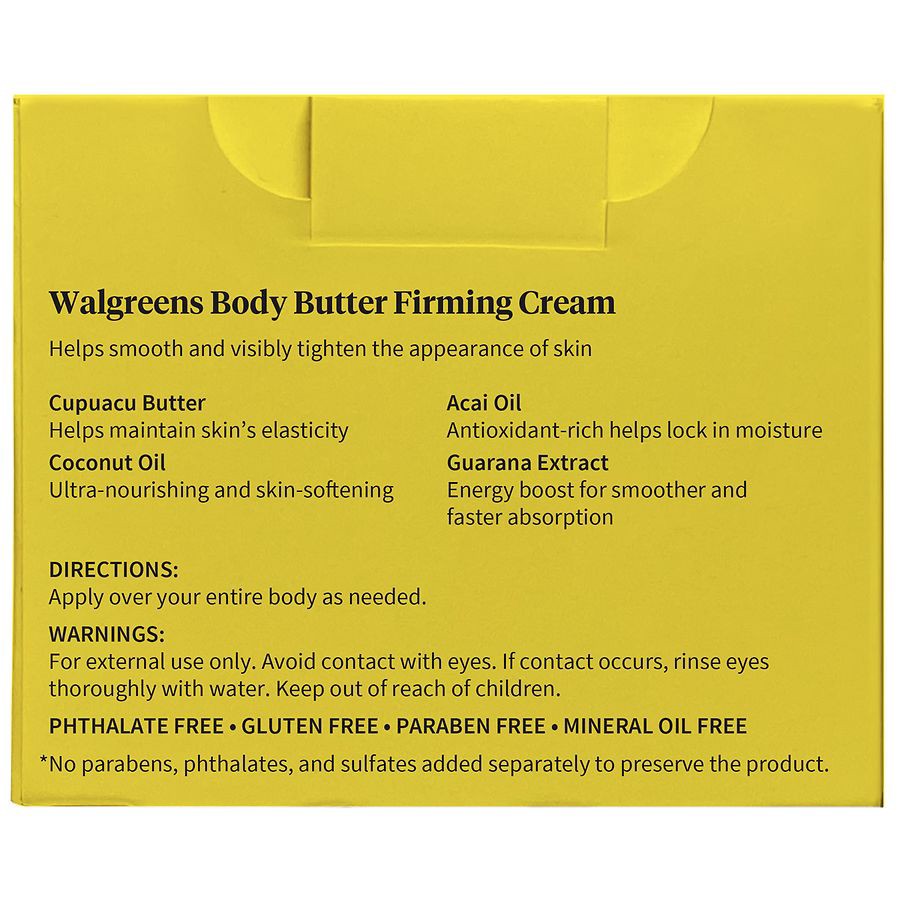 slide 5 of 5, Walgreens Firming Cream, 6 fl oz
