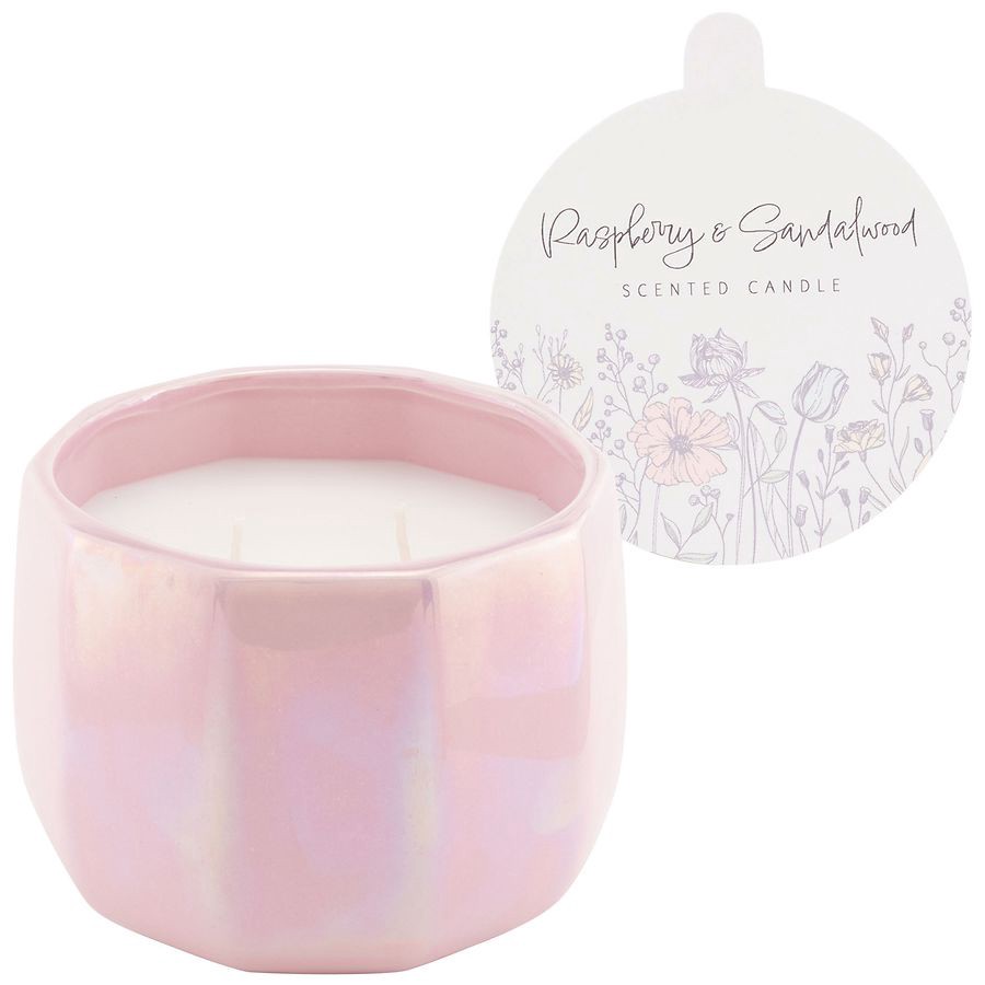 slide 3 of 3, Modern Expressions Candle Pink, 22 oz