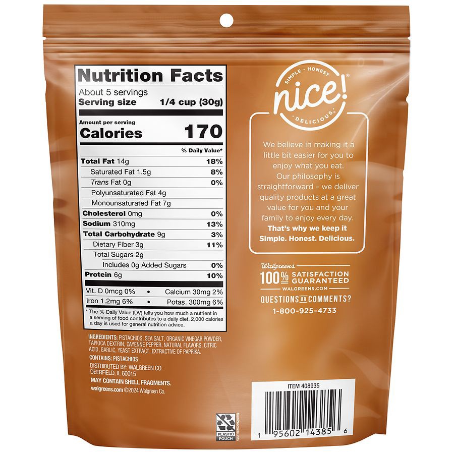 slide 3 of 4, Nice! Pistachio Kernels Buffalo Wing - 5.5 oz, 5.5 oz