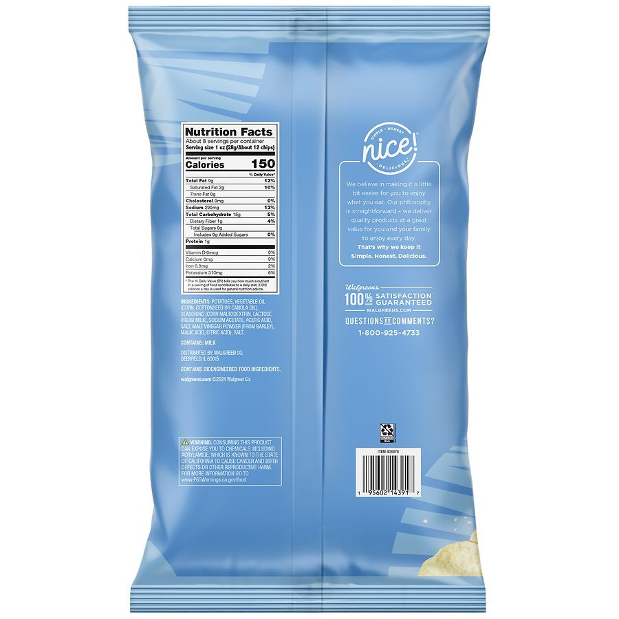 slide 3 of 3, Nice! Potato Chips, 7.75 oz