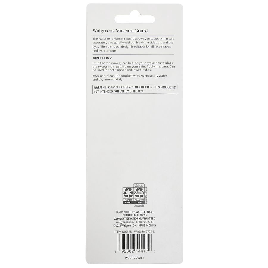 slide 3 of 3, Walgreens Beauty Mascara Guard, 1 ct