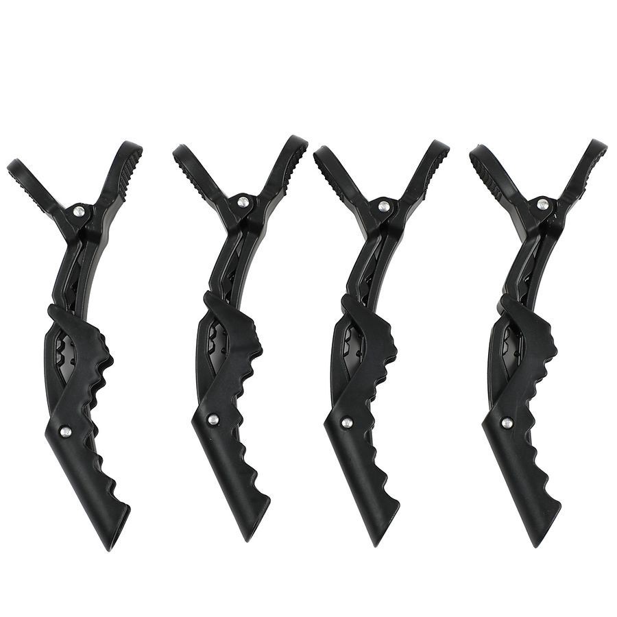 slide 2 of 4, Walgreens Styling & Sectioning Crocodile Clips, 4 ct