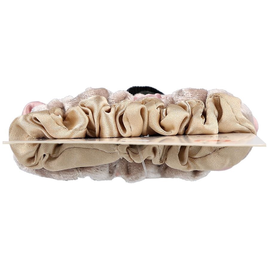 slide 3 of 5, Walgreens Mini Satin/Velvet Scrunchies, 6 ct