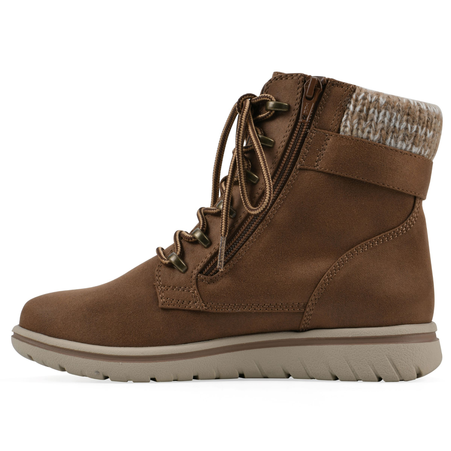 slide 4 of 6, Cliffs by White Mountain Women's Hearten Hiker Bootie, Light Brown, Size 8.5, 1 ct