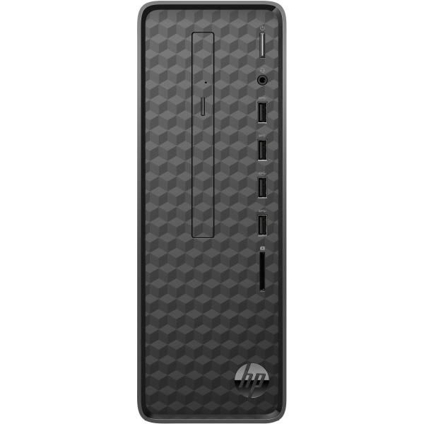 slide 2 of 4, Hp Slim S01-Af1006 Desktop Pc, Intel Pentium Silver, 8Gb Memory, 256Gb Solid State Drive, Windows 10, 1K0E2Aa#Aba, 1 ct