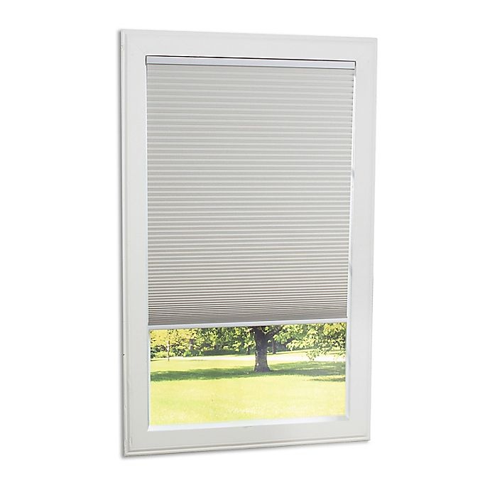 slide 6 of 7, ECO HOME Blackout Cordless Cellular Shade - Ivory, 36.5 in x 72 in