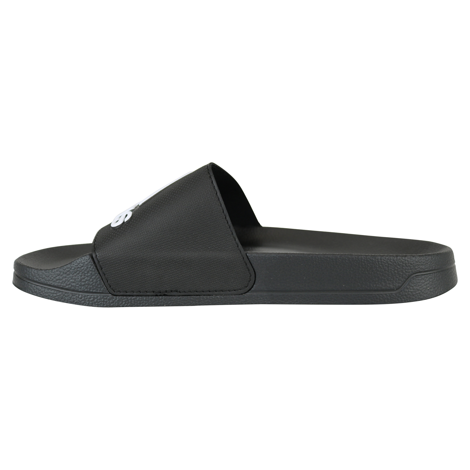 slide 4 of 8, Adidas Men's Adilette Shower Slides, Black, Size 9, 1 ct