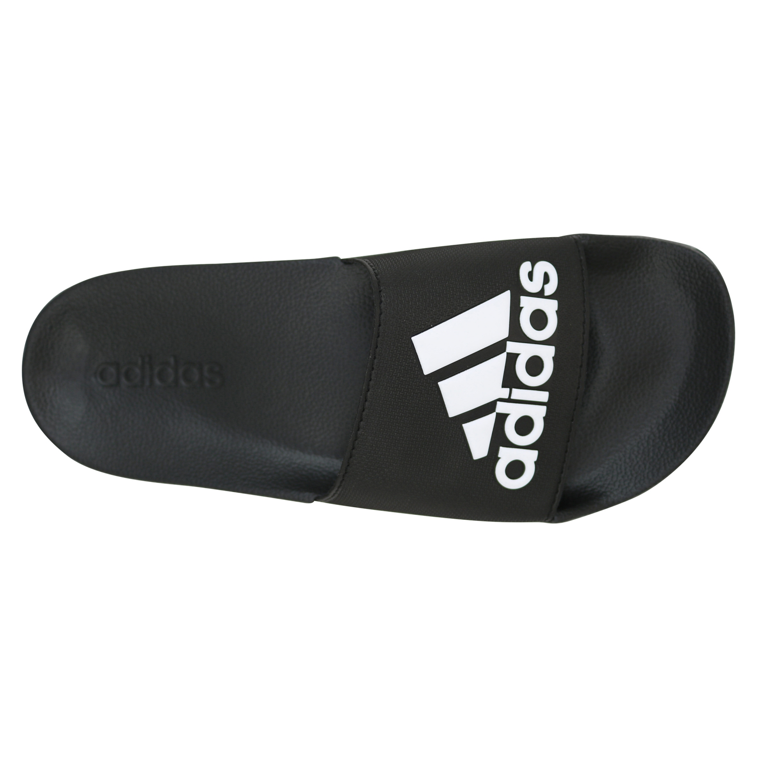 slide 8 of 8, Adidas Men's Adilette Shower Slides, Black, Size 10, 1 ct