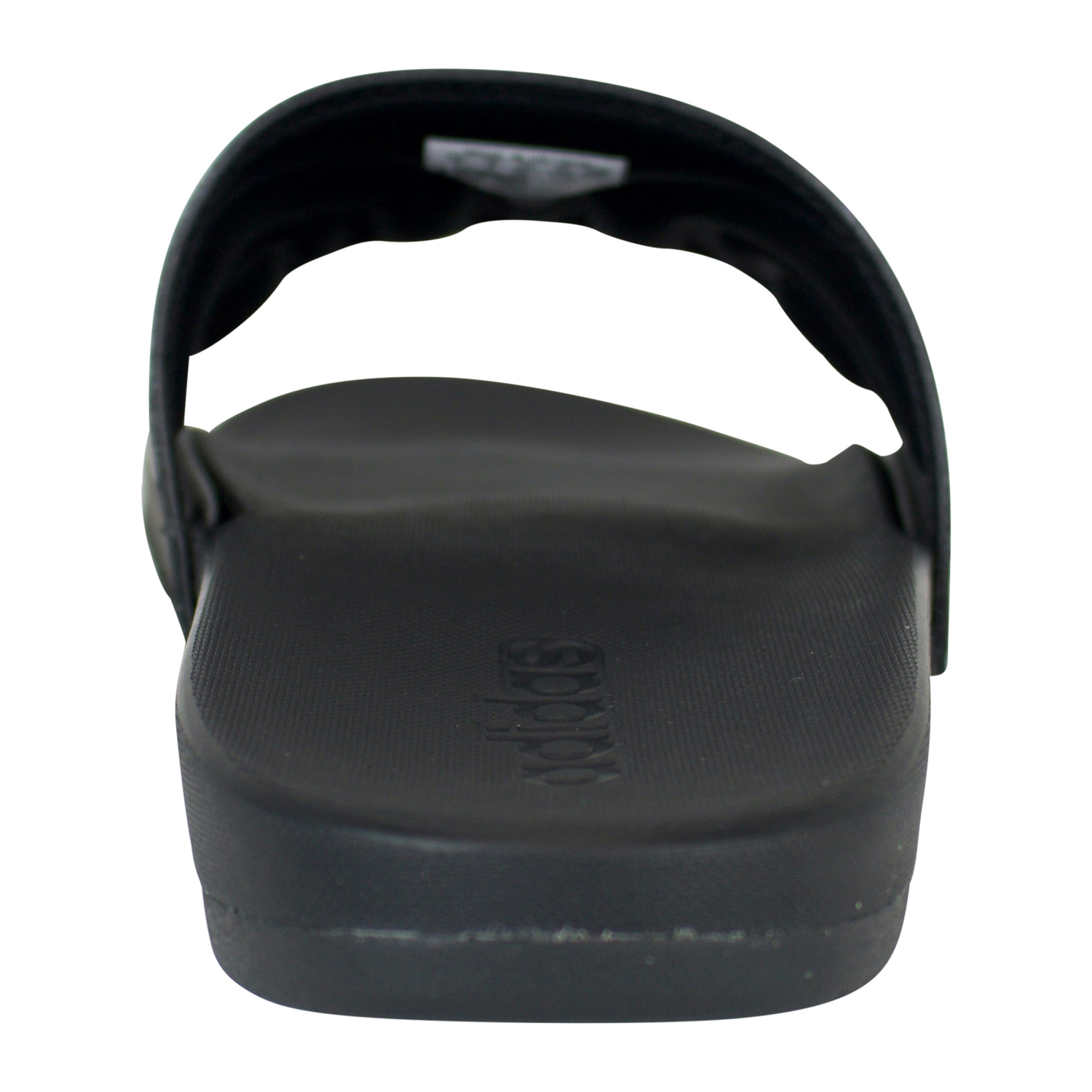 slide 2 of 8, Adidas Adilette Comfort Slides, Black/Black, 13, 1 ct