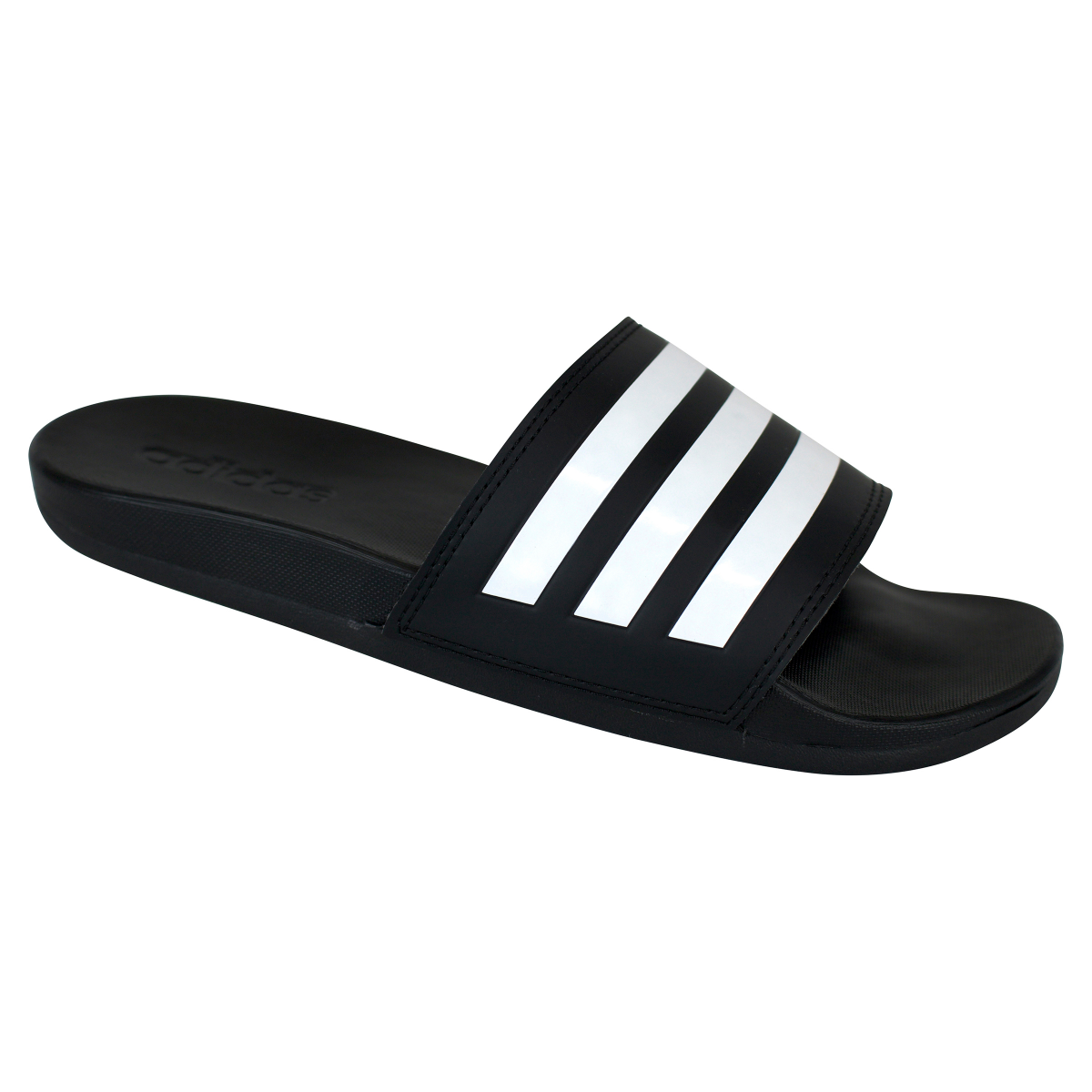 slide 3 of 5, Adidas Adilette Comfort Gz5891 Black 11, 1 ct