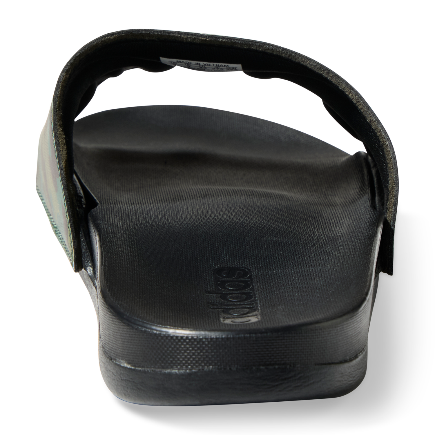 slide 2 of 6, Adidas Adilette Comfort Slide, Black, 12, 1 ct