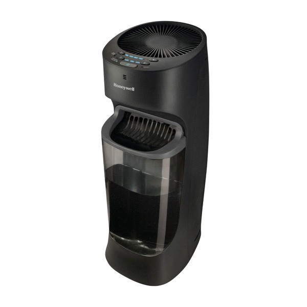 slide 12 of 13, Honeywell Top Fill Cool Moisture Tower Humidifier in Black, 1 ct